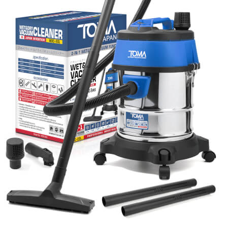 เครื่องดูดฝุ่น TOMA JAPAN รุ่น WDC-20L 20 ลิตร 1,800 วัตต์_7